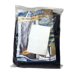 AUGO Magnetic Screen Door 38" x 83" Easy Install Bug Mesh Pet Kid Friendly